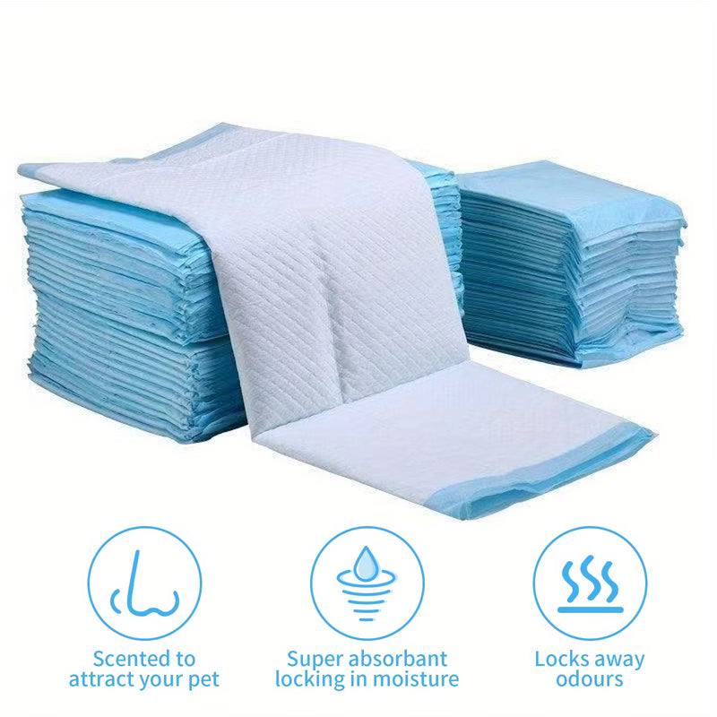 Extra Large Thick Dog Pee Pads 100 Count Heavy Duty Puppy Training Pads
