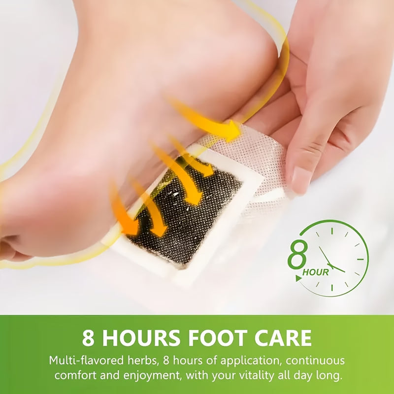 Deep Cleansing Foot Patch 30 Pcs Natural Bamboo Vinegar Ginger Powder Foot Pads